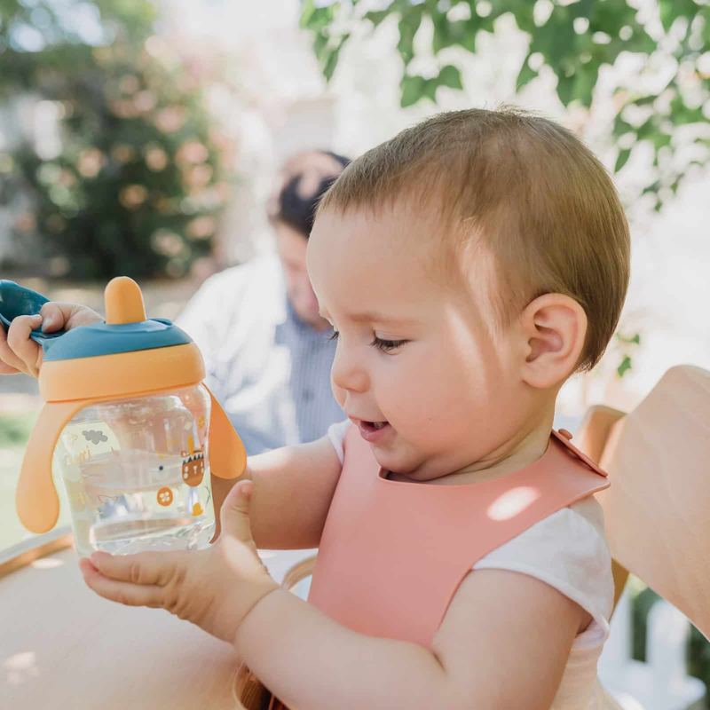 Suavinex Tasse à bec Into the forest Jaune +6m 200ml