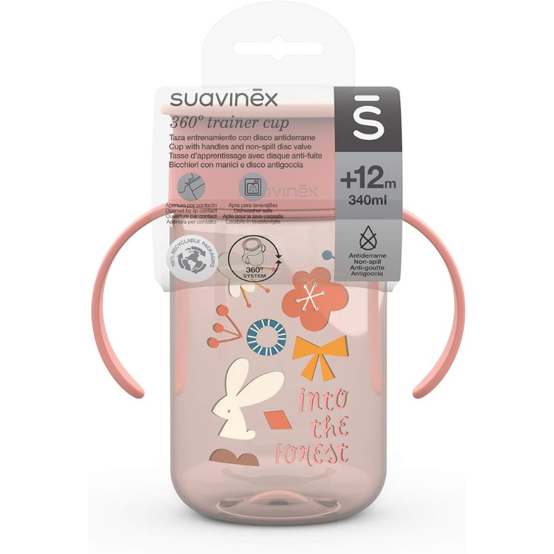 Suavinex Tasse d’apprentissage 360º – Rose
