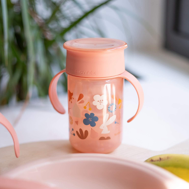 Suavinex Tasse d’apprentissage 360º – Rose