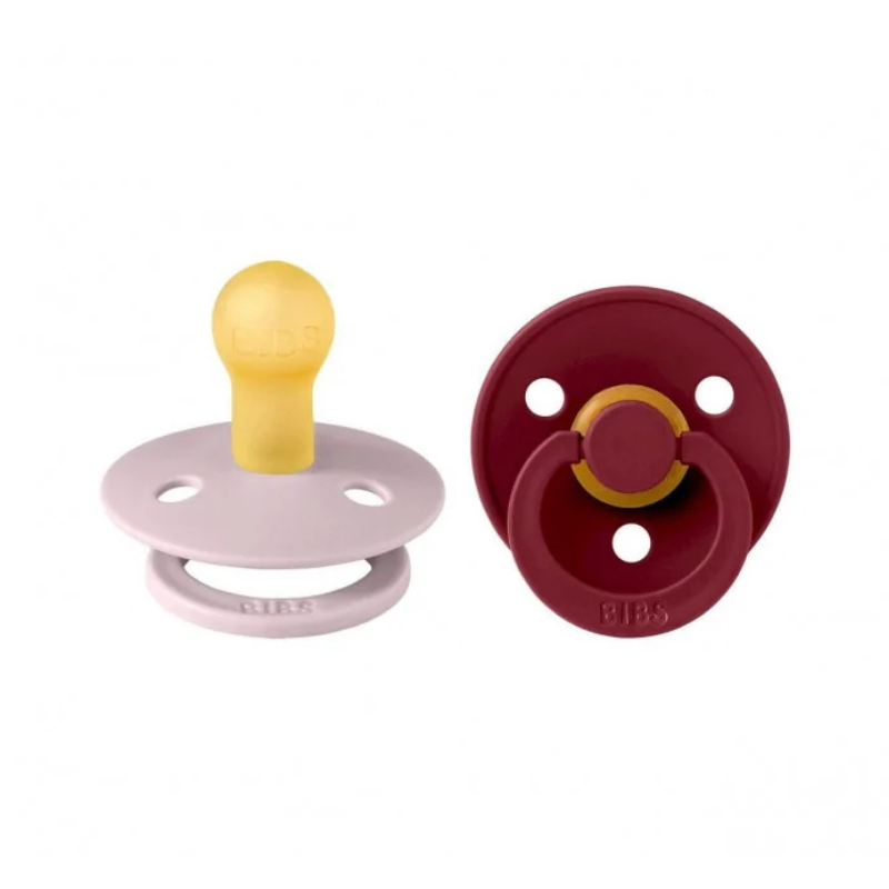 xx Sucette BIBS Pack De 2 Pink Plum/Elderberry