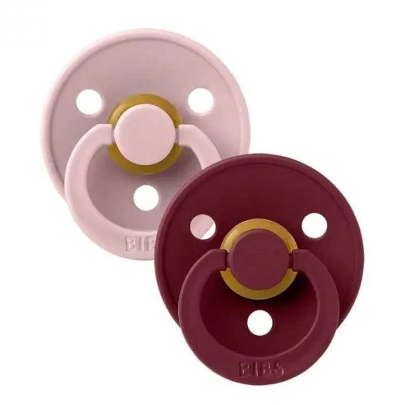 Sucette BIBS Pack De 2 Pink Plum/Elderberry