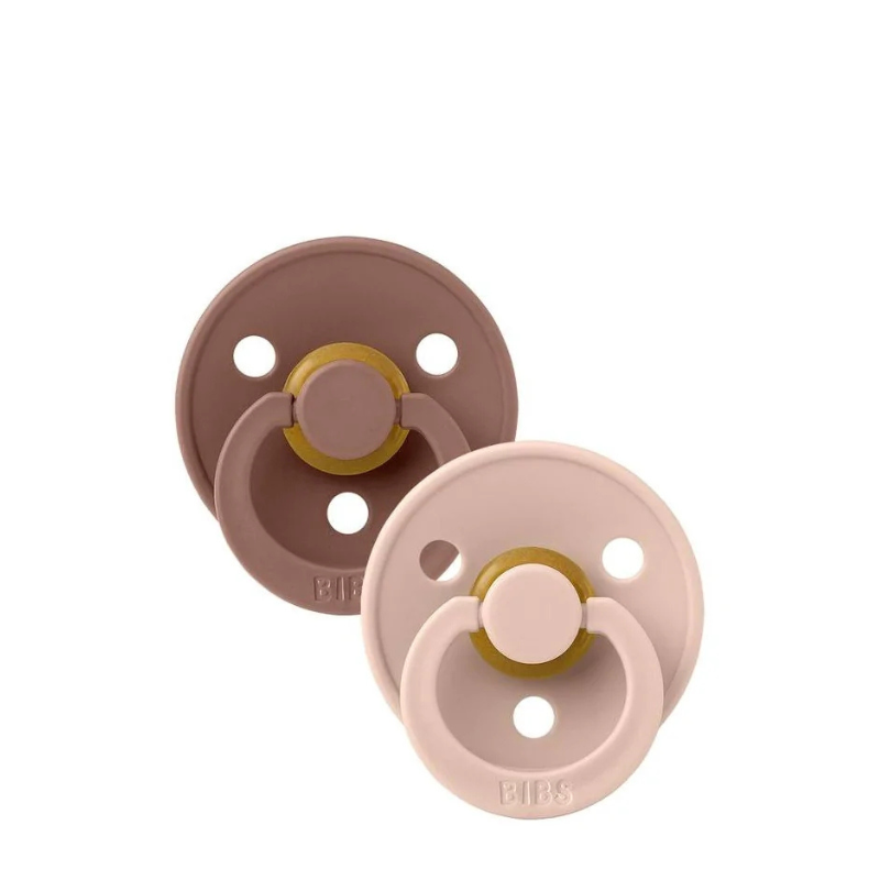 xx Sucette BIBS Pack De 2 WoodChuck/Blush