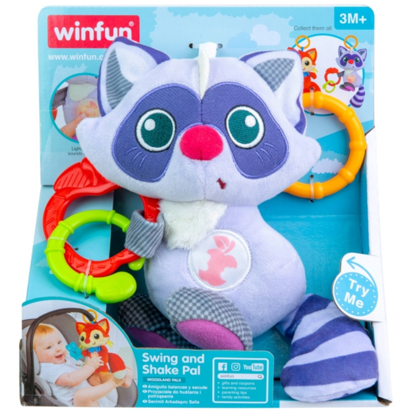 Swing and Shake Pal - Raton laveur - Winfun