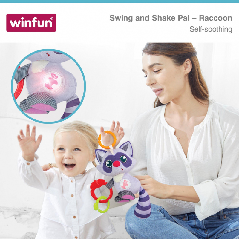 Swing and Shake Pal - Raton laveur - Winfun