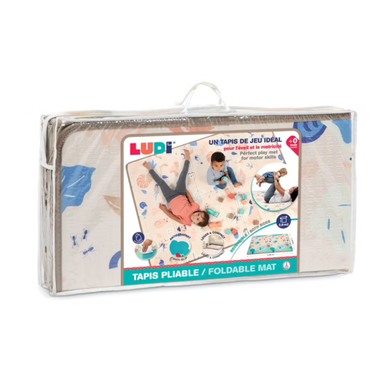 Tapis d'éveil pliable et réversible XXL