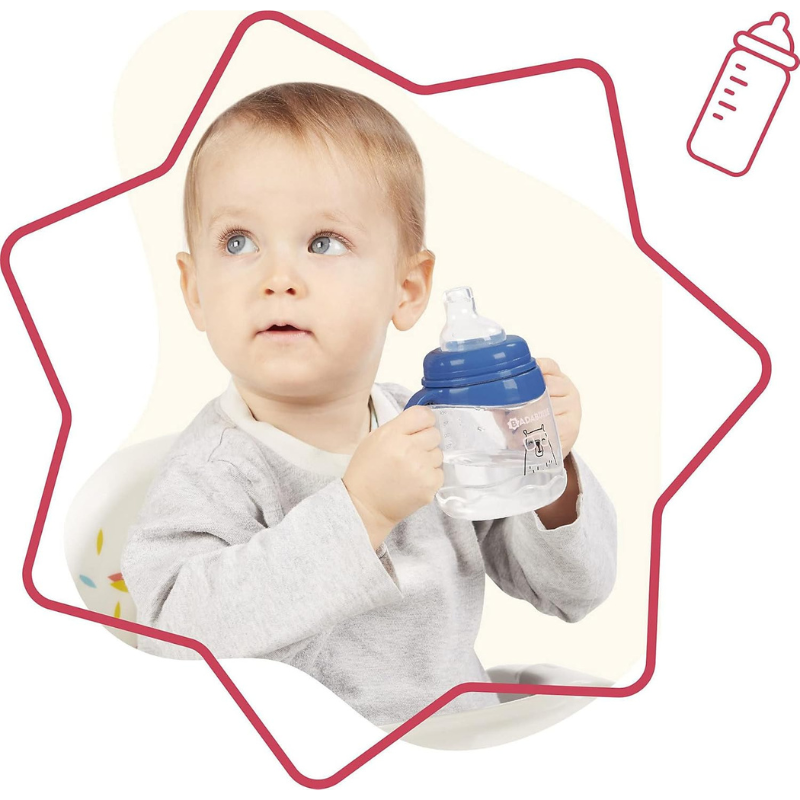 Tasse Anti-Fuite Bec En Silicone Souple Badabulle - 180ml