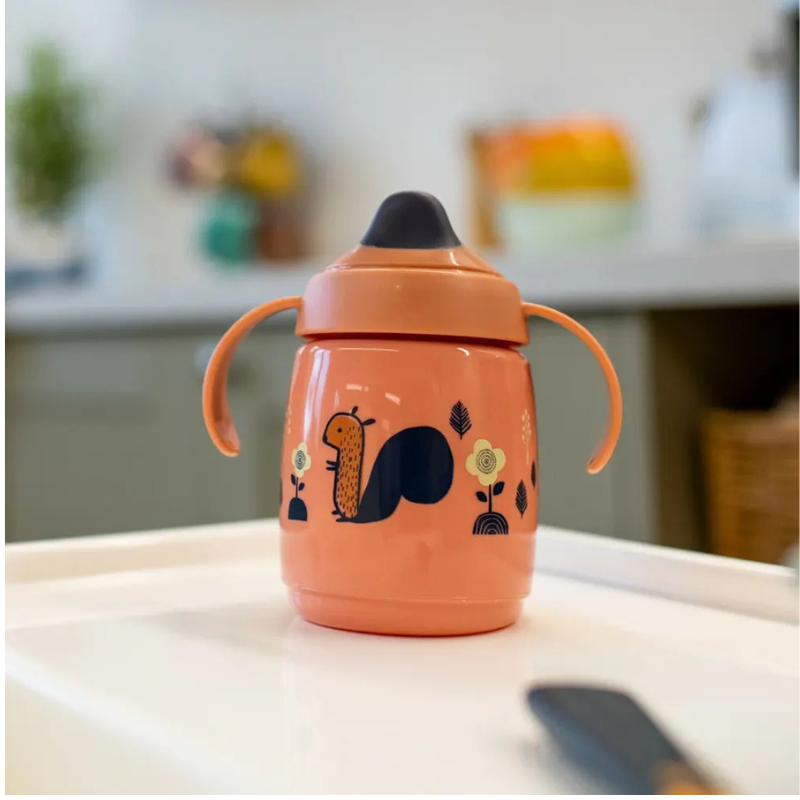 Tasse d'apprentissage anti-fuite Tommee Tippee 300 ml 6 mois et plus - Rose