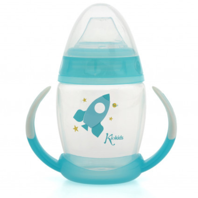 xx Tasse d'apprentissage bleu Étape 1 - Brille dans le noir +6 MOIS