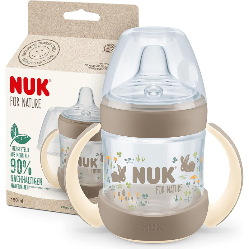 xx Tasse d'apprentissage lumineuse NUK Nature Sense 150 ml  6-mois plus