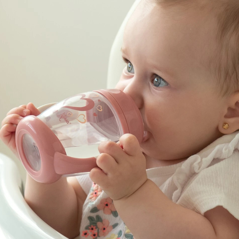 Tasse d'apprentissage step 1 coeurs