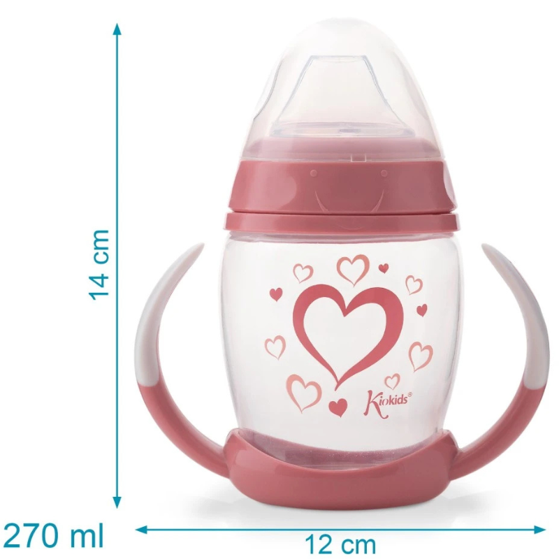 Tasse d'apprentissage step 1 coeurs