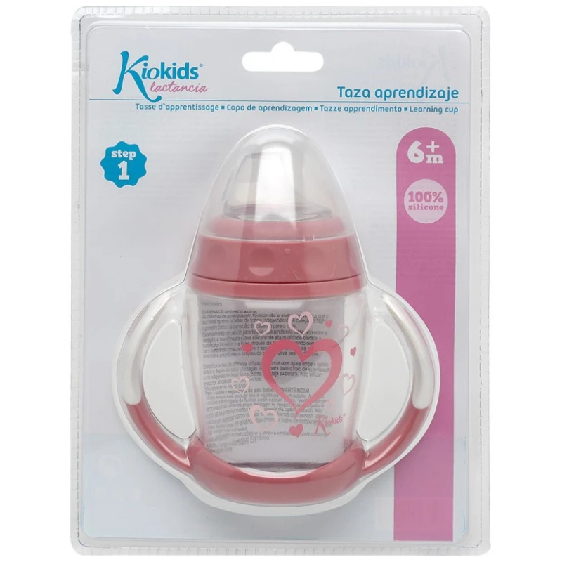 Tasse d'apprentissage step 1 coeurs