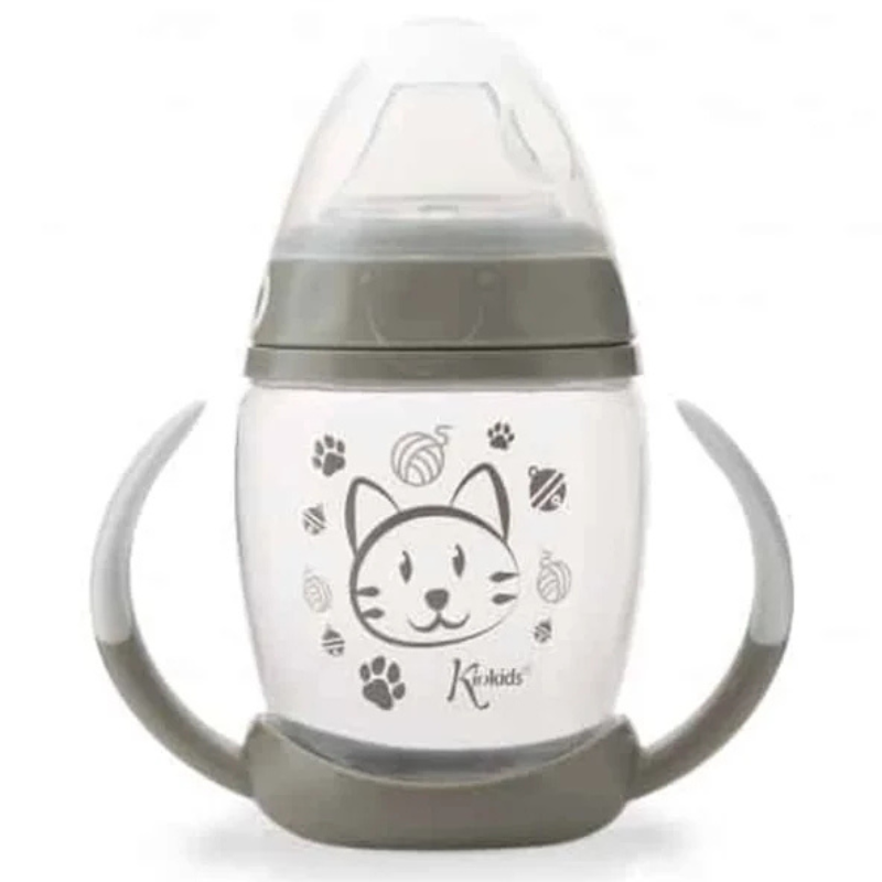 xx Tasse d’apprentissage Step 1 gris – Kiokids +6 MOIS