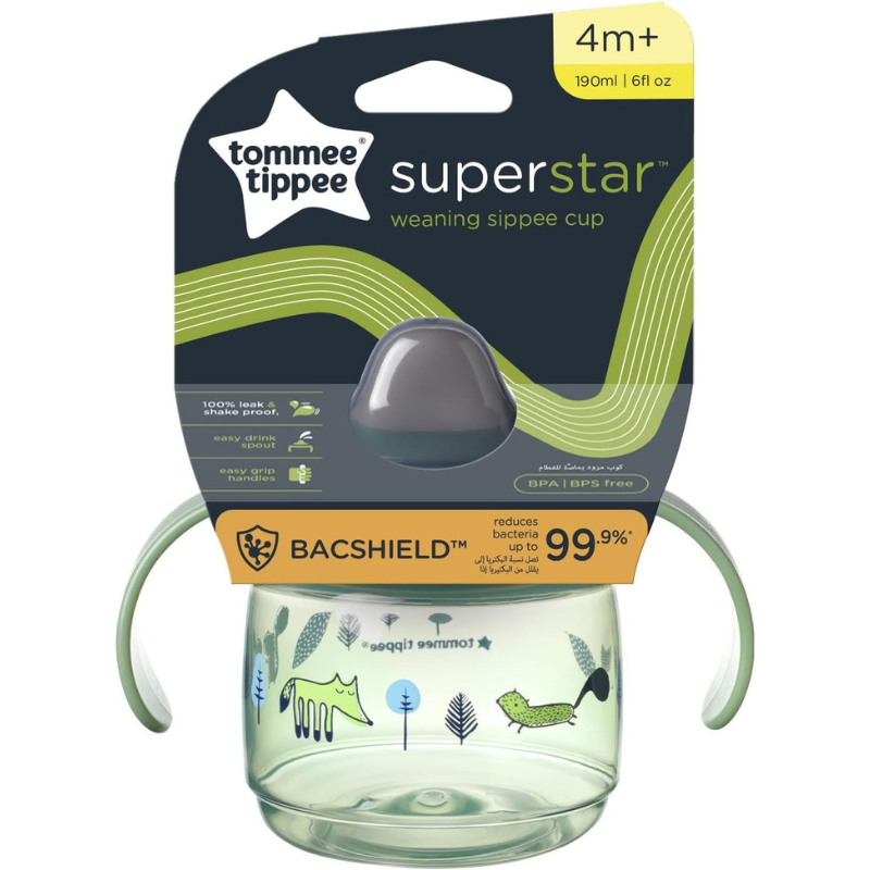 Tasse de Sevrage – 4m+ 190 ml – Vert -Tommee Tippee