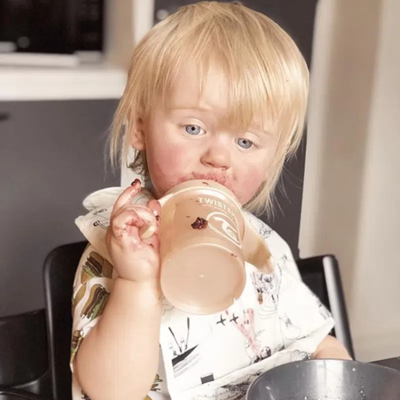 Tasse enfant Mini Cup 230 ml 4 m+ Pearl Champagne - TWISTSHAKE