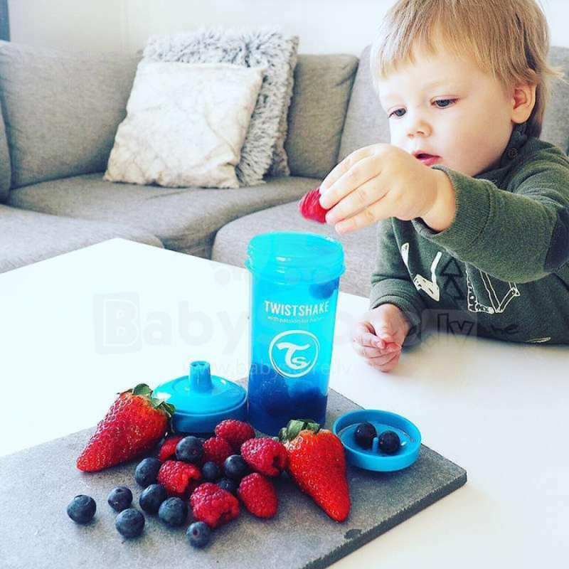 Tasse Twistshake Anti-fuites 360ml 12m+ Bleu