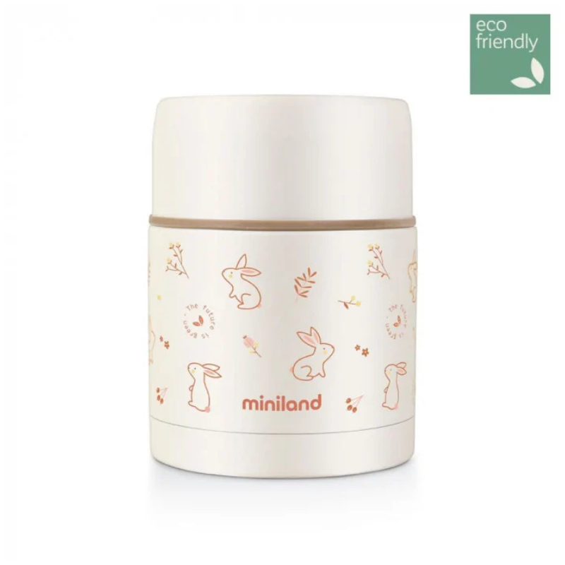 xx Thermos Miniland Pour Aliments Solides Bunny 600ml