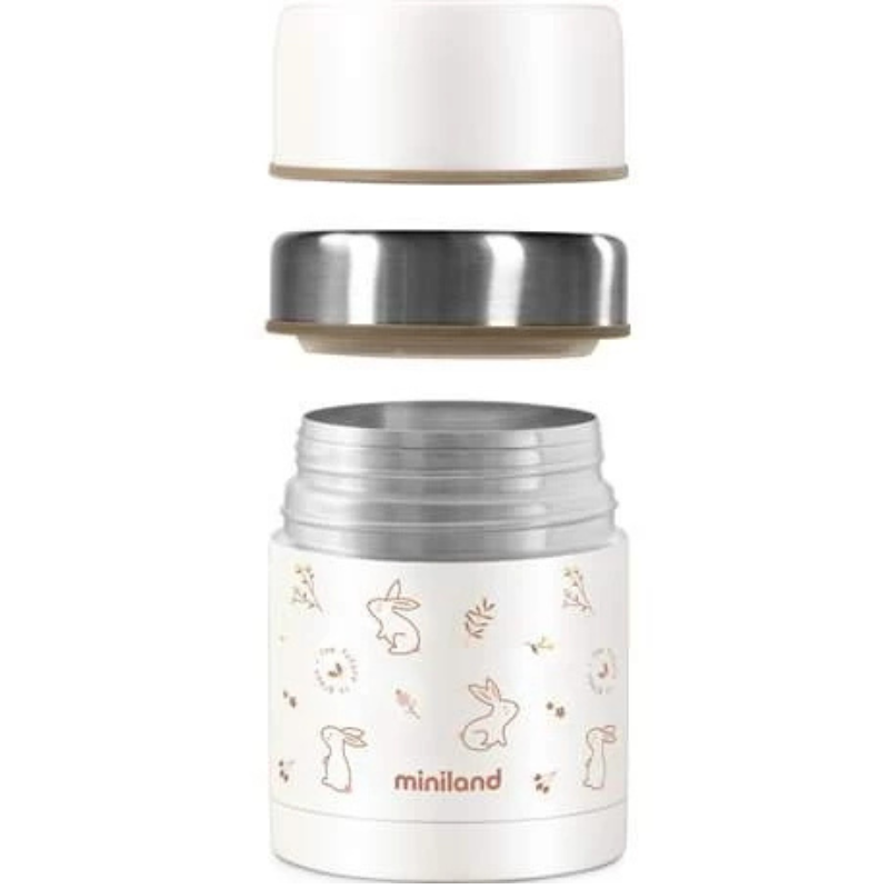Thermos Miniland Pour Aliments Solides Bunny 600ml