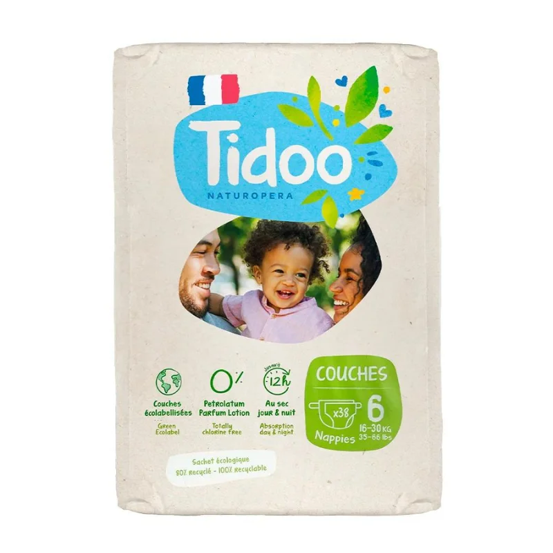 Tidoo Gel Lavant Moussant Sensitif Sans Parfum – 475ml