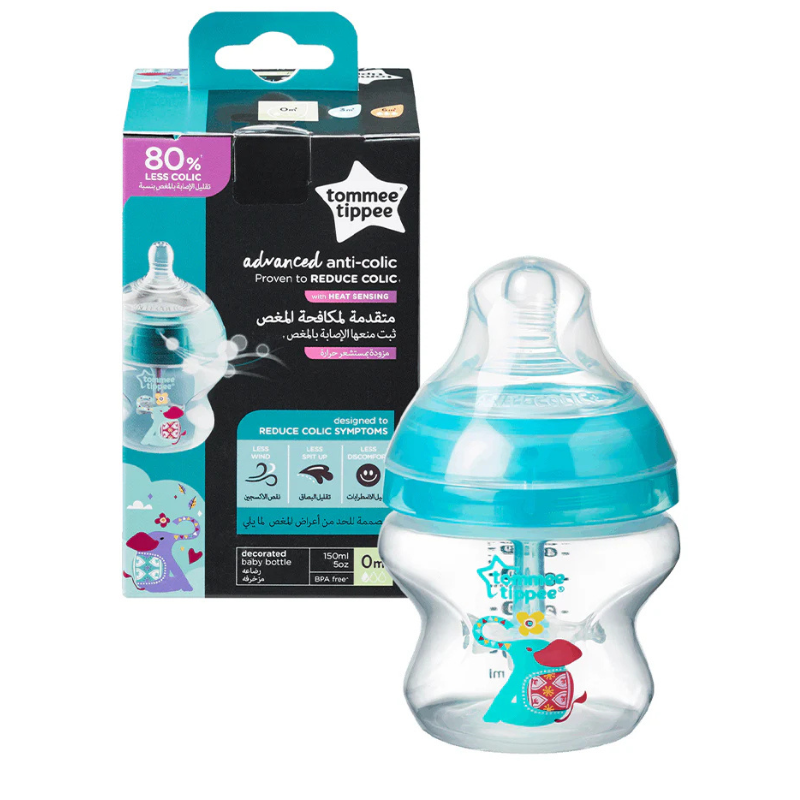 xx Tommee Tippee Biberon anti-colique avancé avec tétine à débit lent - 150ml