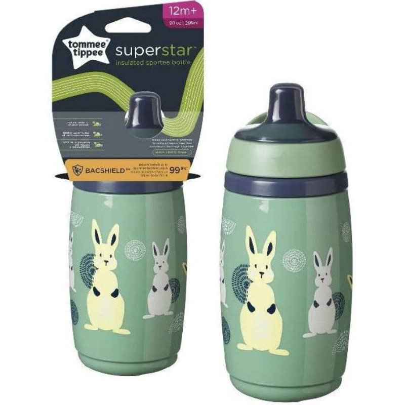 xx Tommee Tippee Gourde Isotherme Sportee Superstar 266ml +12mois