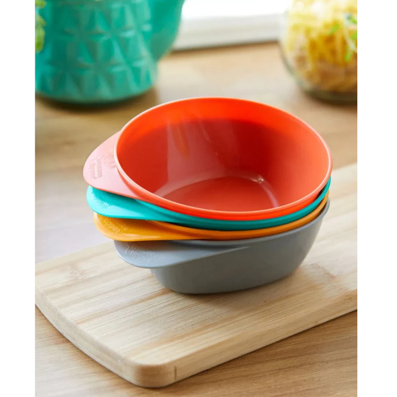 Tommee Tippee Lot de 4 Bols pour Bébé Easi Scoop 6M+