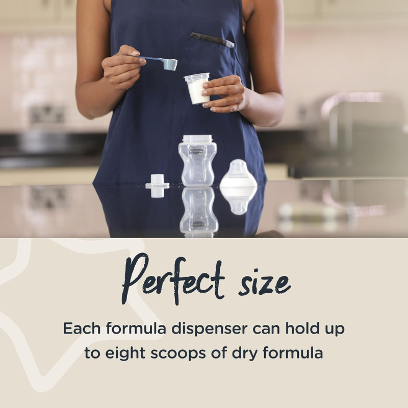 Tommee Tippee Lot de 6 Distributeurs de Lait en Poudre