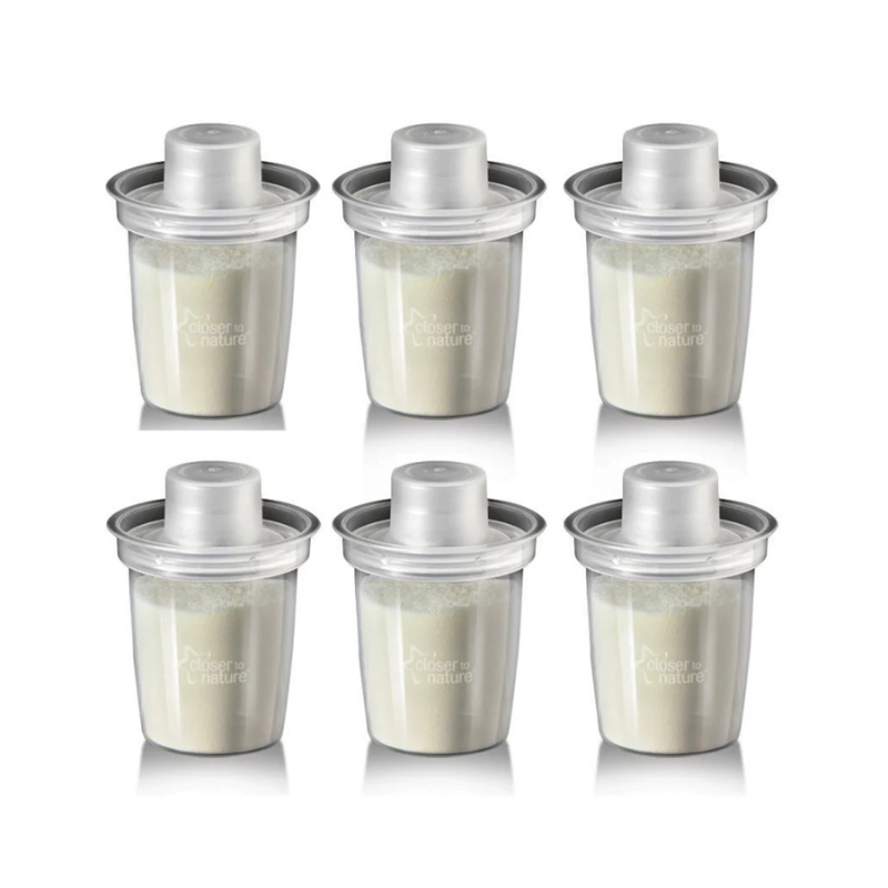 Tommee Tippee Lot de 6 Distributeurs de Lait en Poudre