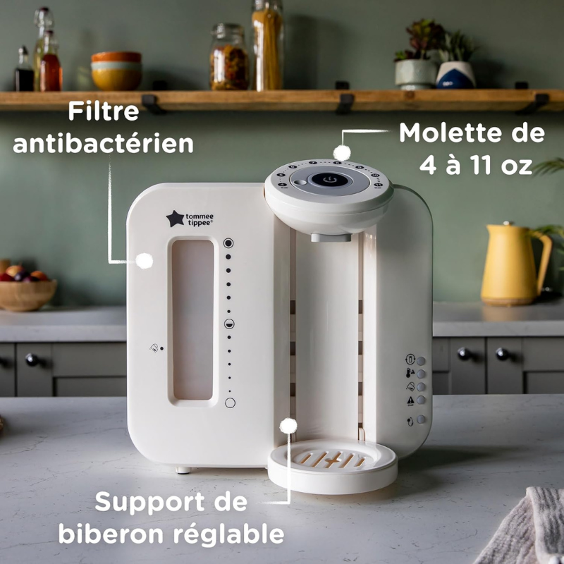 Tommee Tippee Machine de Préparation de biberons PerfectPrep - Blanc