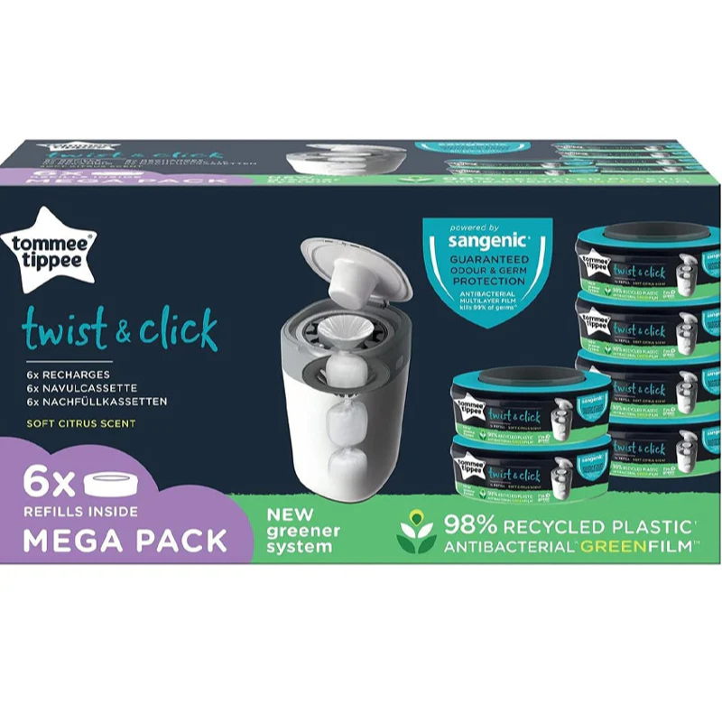 Tommee Tippee Pack of 6 Twist - Click Refills