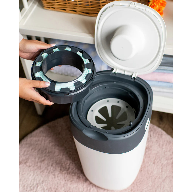 Tommee Tippee Poubelle à Couches Anti-Odeur Twist & Click - Blanc