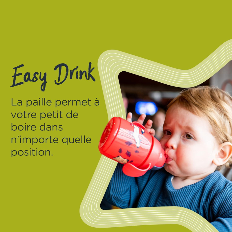 Tommee Tippee Tasse à paille Super Star 300ml - Vert