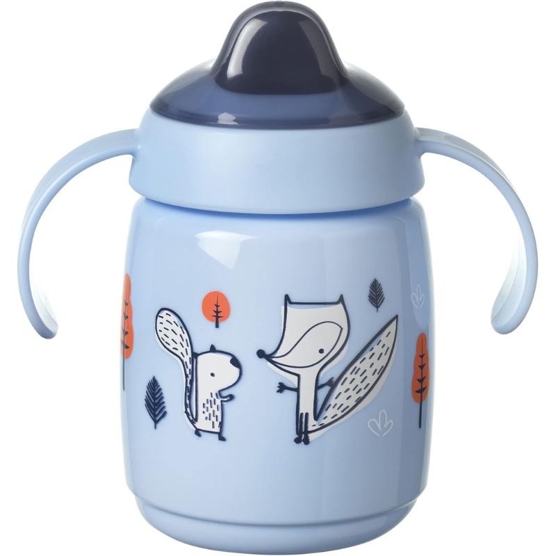 xx Tommee Tippee Tasse d'Apprentissage Anti-Fuite 300ml 6M+ - Bleu