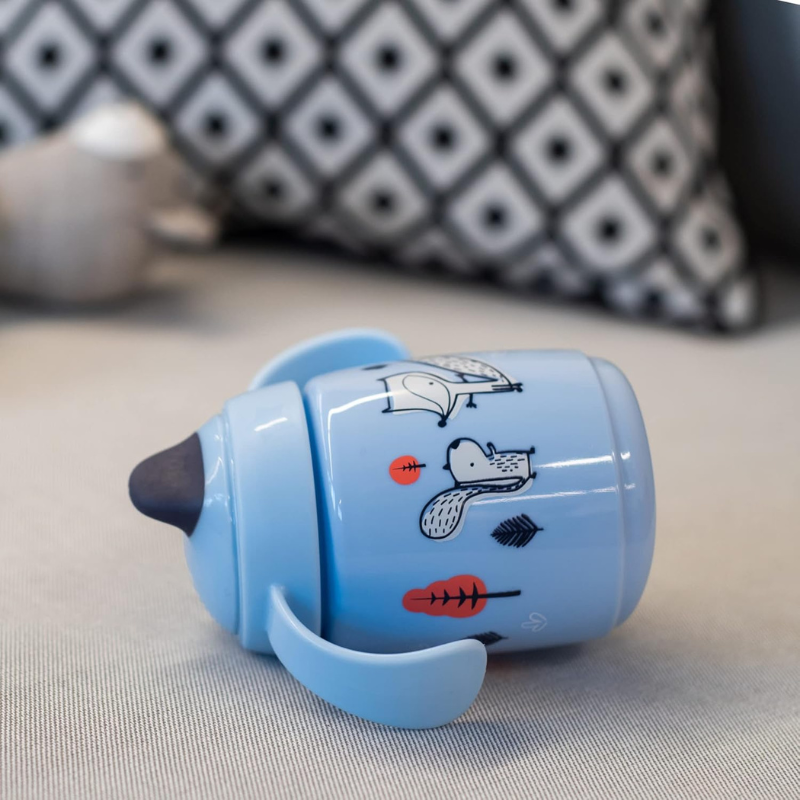 Tommee Tippee Tasse d'Apprentissage Anti-Fuite 300ml 6M+ - Bleu