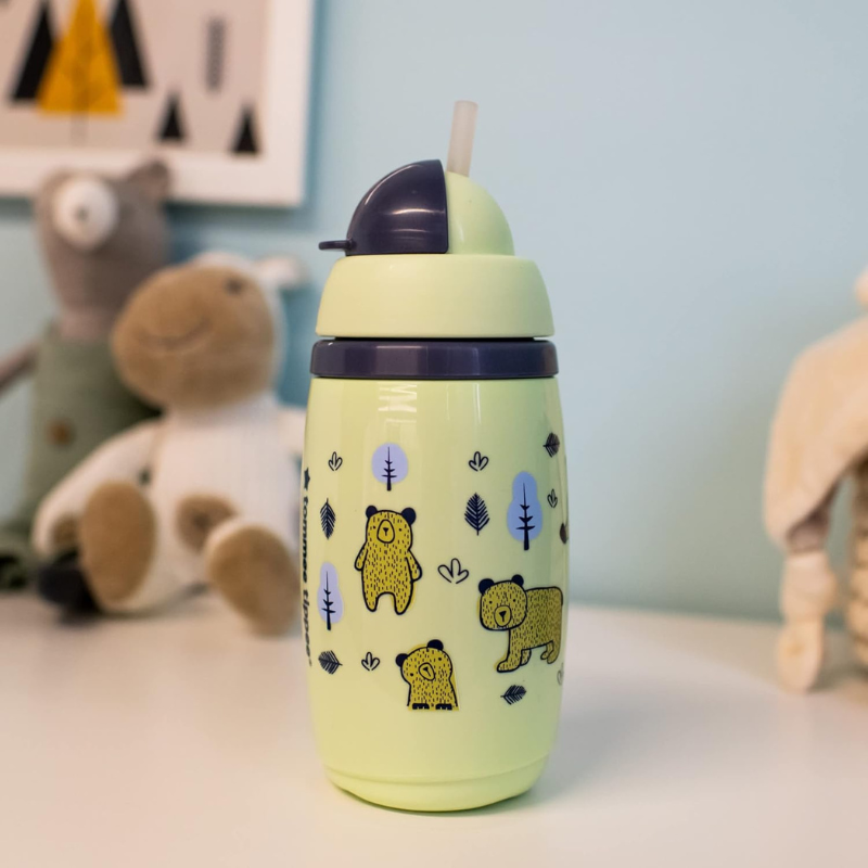 Tommee Tippee Tasse Isotherme à Paille SuperStar 266ml - Gris
