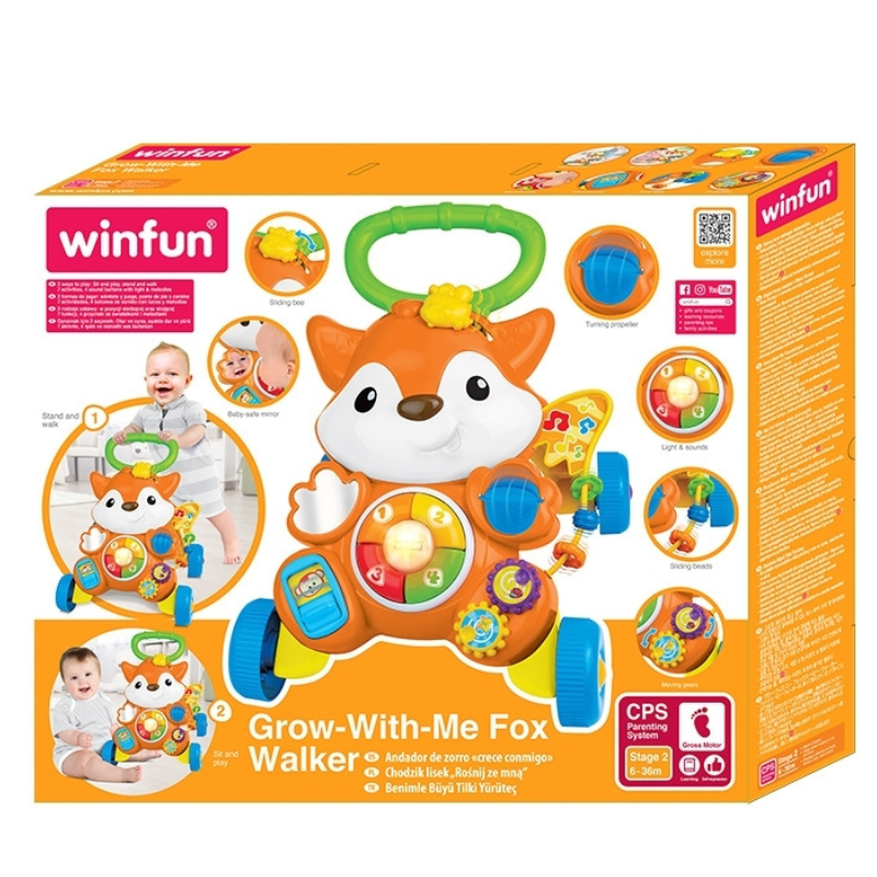 Trotteur Renard 0M+ Winfun