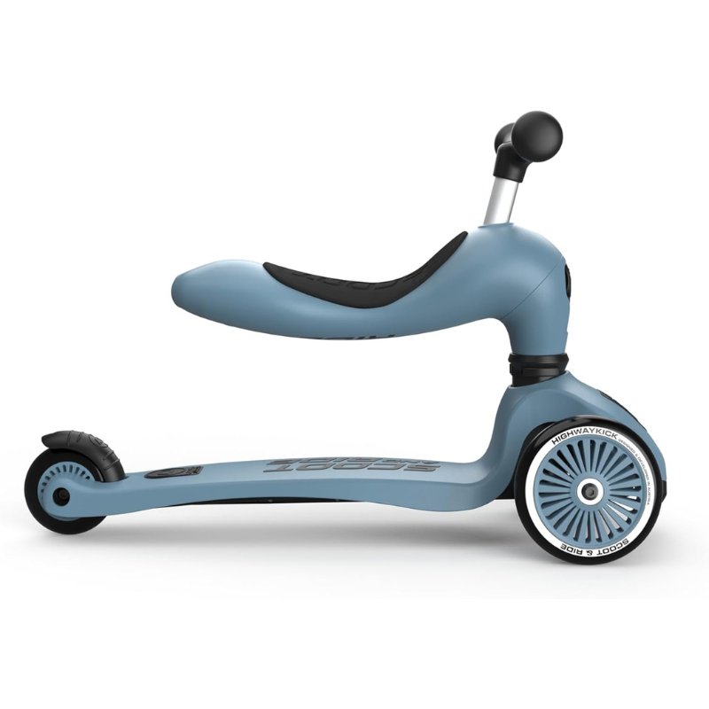Trottinette bébé Highwaykick 1 BLEU ACIER  - SCOOT AND RIDE