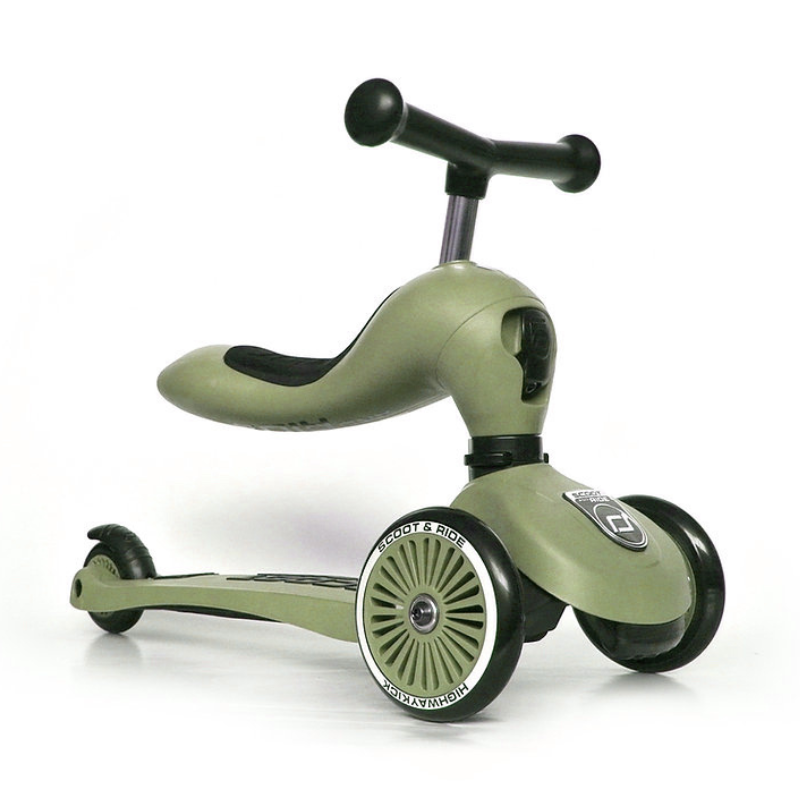 Trottinette Highwaykick 1 - Olive -  SCOOT AND RIDE