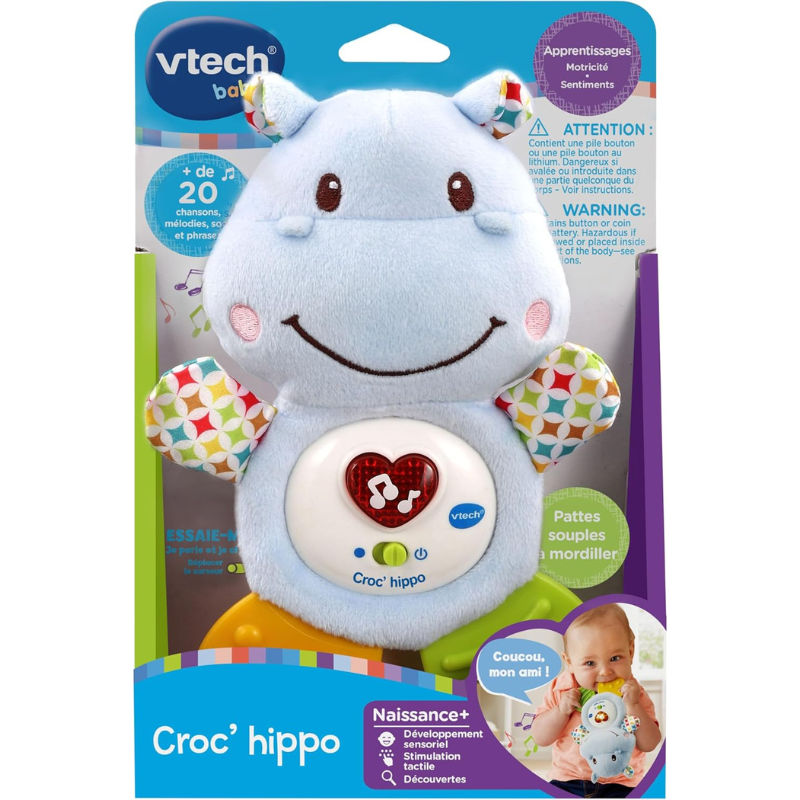 VTech -  Croc' Hippo Bleu