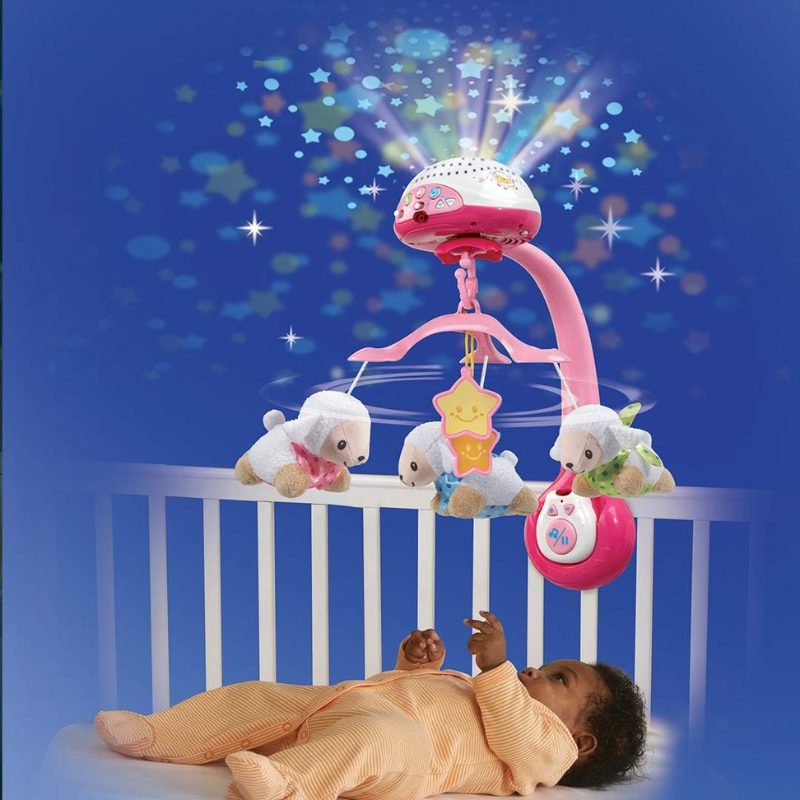 VTech - Lumi Mobile Compte-Moutons Rose