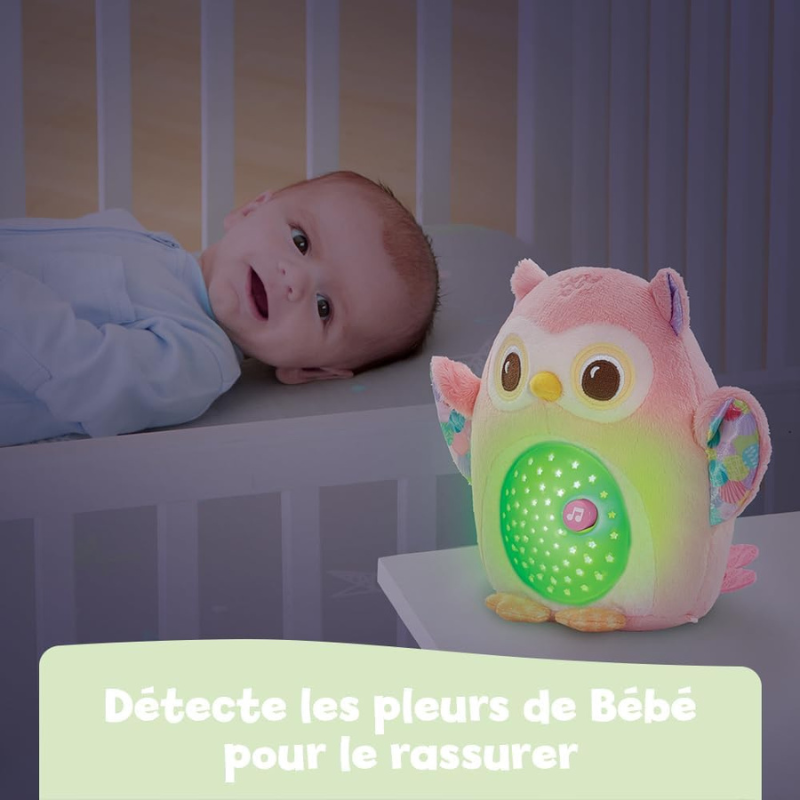 VTech -  Ma Veilleuse Lumi Chouette Rose
