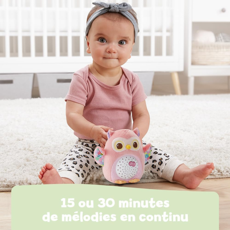 VTech -  Ma Veilleuse Lumi Chouette Rose