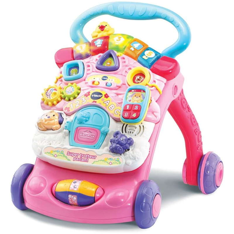 xx VTech - Super Trotteur Parlant Rose