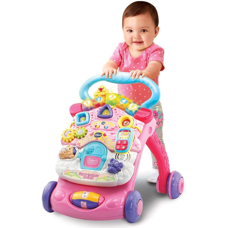 VTech - Super Trotteur Parlant Rose