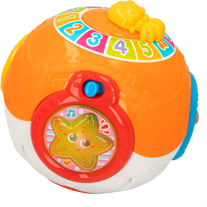 xx winfun, Balle Musicale avec lumière et Son, Balle avec Musique - 6M+