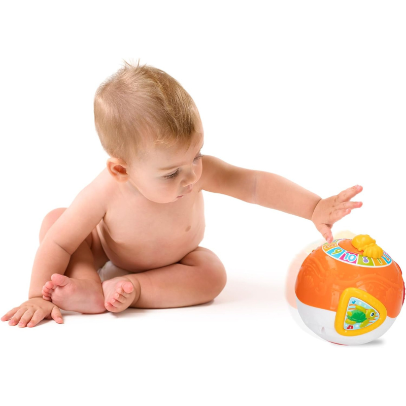 winfun, Balle Musicale avec lumière et Son, Balle avec Musique - 6M+